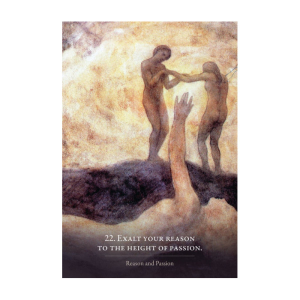 Карты Оракул Пророк Кахлила Гибрана - Kahlil Gibran’s the Prophet Oracle Card Set. Blue Angel