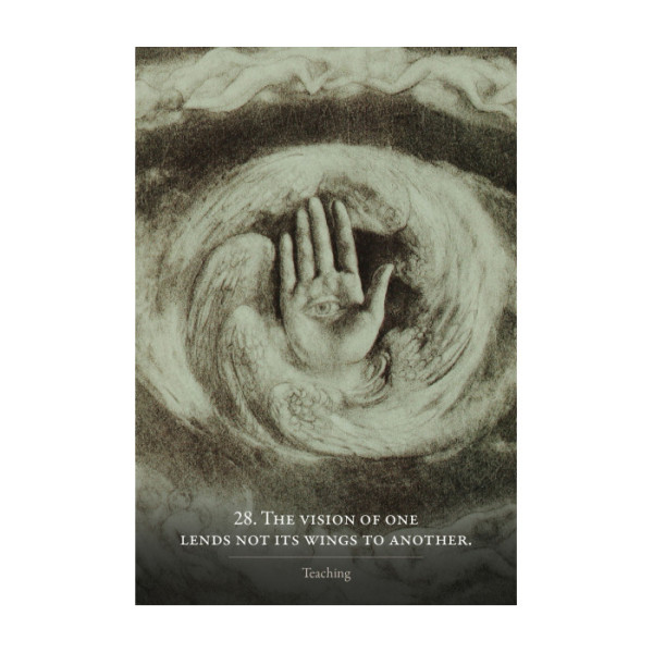 Карты Оракул Пророк Кахлила Гибрана - Kahlil Gibran’s the Prophet Oracle Card Set. Blue Angel