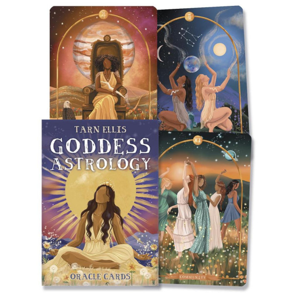 Карты Астрологический оракул Богинь - Goddess Astrology Oracle Cards Lo Scarabeo 40 карт