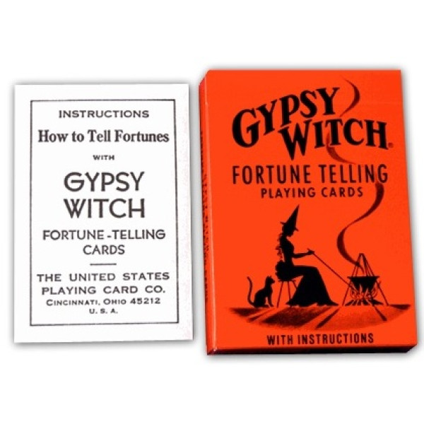Оракул цыганской ведьмы Gypsy Witch Fortune Telling Playing Cards Оригинал
