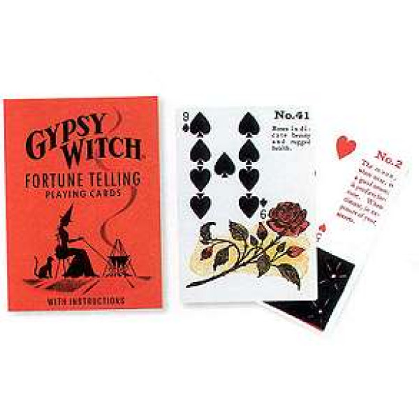 Оракул цыганской ведьмы Gypsy Witch Fortune Telling Playing Cards Оригинал