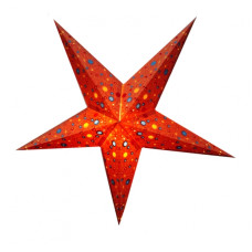 Абажур Звезда картонная 5 лучей ORANGE UNIVERSE