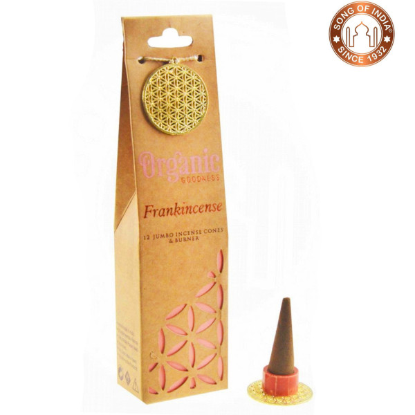 Ароматические конусы Ладан Organic Goodness Frankincense