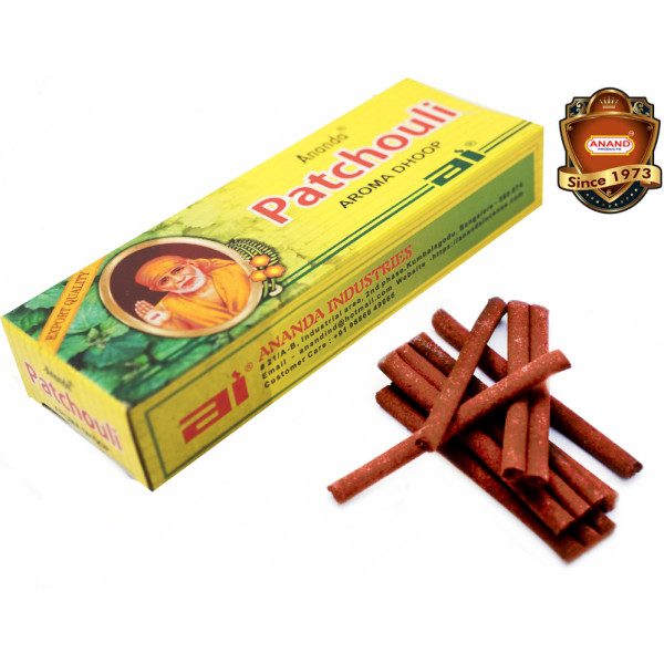 Ароматичні палички Пачулі Уцінка!!! ANAND'S PATCHOULI AROMA DHOOP