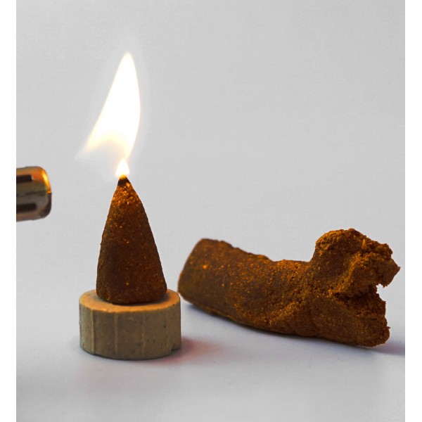 Ароматические палочки Храм Учителя BIG BELL Wet Dhoop Baba Dham