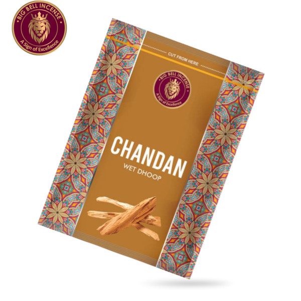 Ароматические палочки Чандан BIG BELL Wet Dhoop Chandan