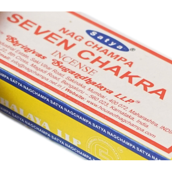 Satya Seven Chakra Семь чакр 15 грамм