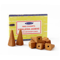 Ароматические конусы Гималайский жасмин Satya Back Flow cones HIMALAYAN JASMINE