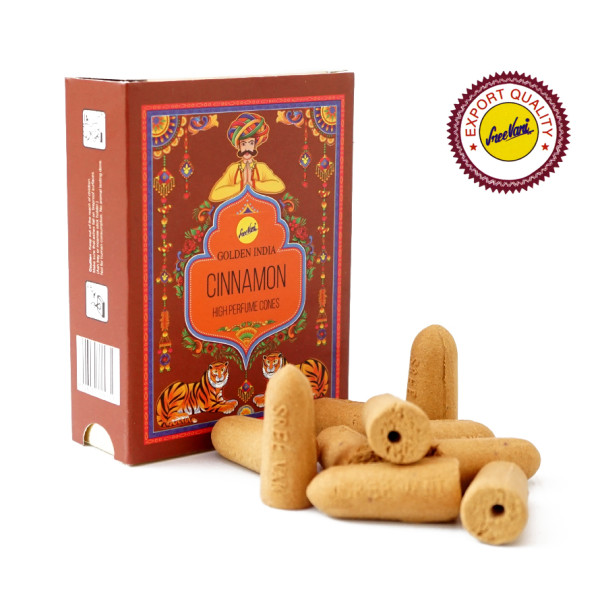 Ароматические конусы Корица Sreevani Back Flow cones Cinnamon