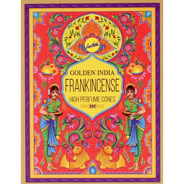 Ароматические конусы Ладан Sreevani Back Flow cones Frankincense