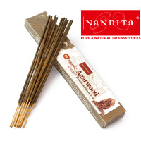 Ароматичні палички Агарове дерево Nandita Organic Agarwood