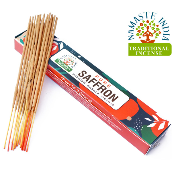Ароматические палочки Шафран Namaste India Pure Saffron