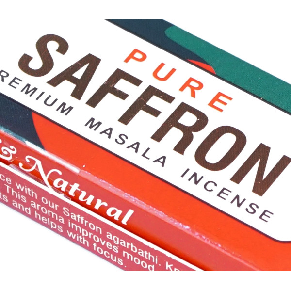 Ароматические палочки Шафран Namaste India Pure Saffron