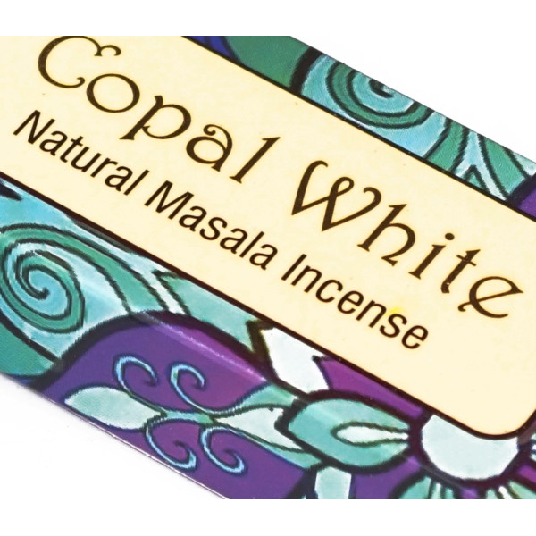Ароматические палочки Белый Копал Namaste India Copal White