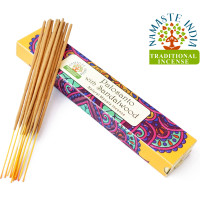 Ароматичні палички Пало Санто з сандалом Namaste India Palo Santo Sandalwood