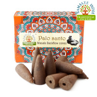 Ароматические конусы Пало Санто Namaste India Back Flow cones Palo Santo