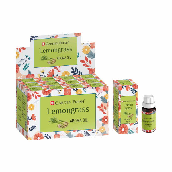 Ароматическое масло Лимонник Garden Fresh Lemongrass Oil 10ml.