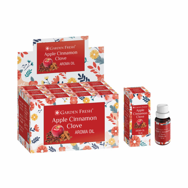 Ароматическое масло Яблоко Корица Гвоздика Garden Fresh Apple Cinnamon Clove Oil 10ml.