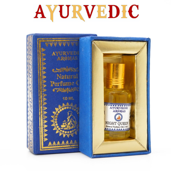 Парфюмерное масло Королева ночи Ayurvedic Night Queen 10ml.