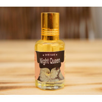 Парфюмерное масло Королева ночи Вриндаван Night Queen Oil 10ml.