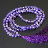 Чітки кам'яні з Аметиста P-Beads-008
