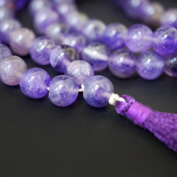 Четки каменные из Аметиста P-Beads-008