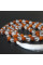 Четки каменные из Горного хрусталя с рудракшей P-Beads-020