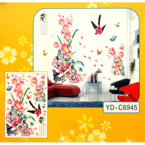 3D Декор - инсталляция ЛИЛИИ YD-C6945