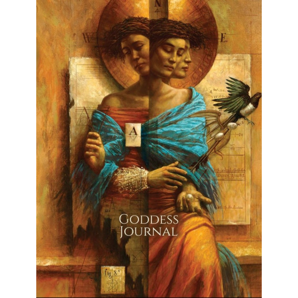 Блокнот Богини - Goddess Journal. Blue Angel