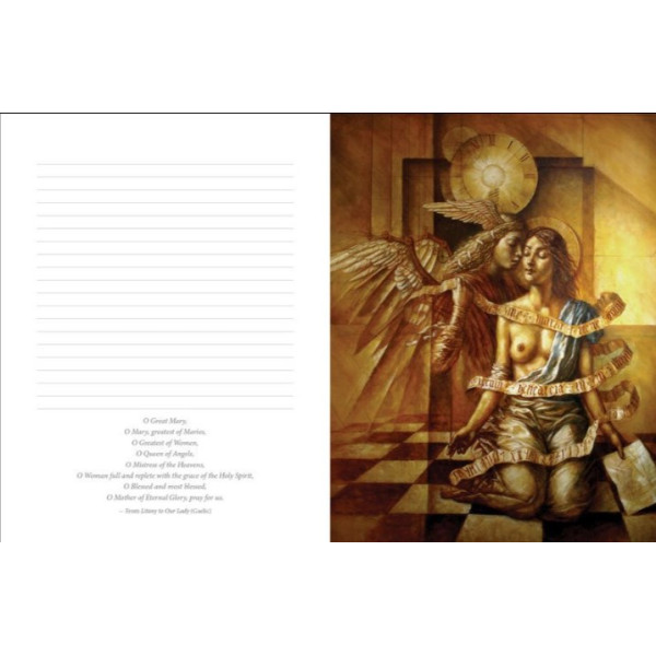 Блокнот Богини - Goddess Journal. Blue Angel