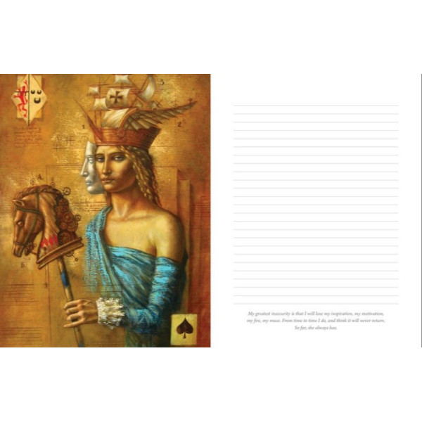 Блокнот Богини - Goddess Journal. Blue Angel