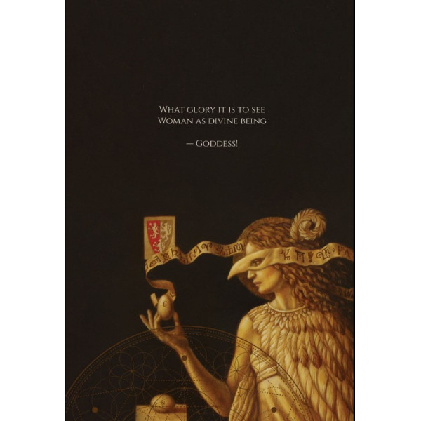 Блокнот Богини - Goddess Journal. Blue Angel