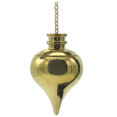 Маятник для біолокації металевий Classic Brass Chamber Lo Scarabeo