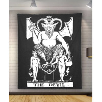 Гобелен настінний, панно Аркан The Devil