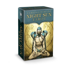 Карти Таро міні Нічного Сонця - Mini Night Sun Tarot. Lo Scarabeo
