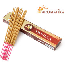 Ароматичні палички Aromatika Vedic Vanilla 15 грам Ваніль