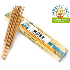 Аромапалочки NAMASTE INDIA Pure Musk 15 грам Муск