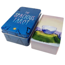Карти Таро Просторе (The Spacious Tarot) у металевій коробці od-30532
